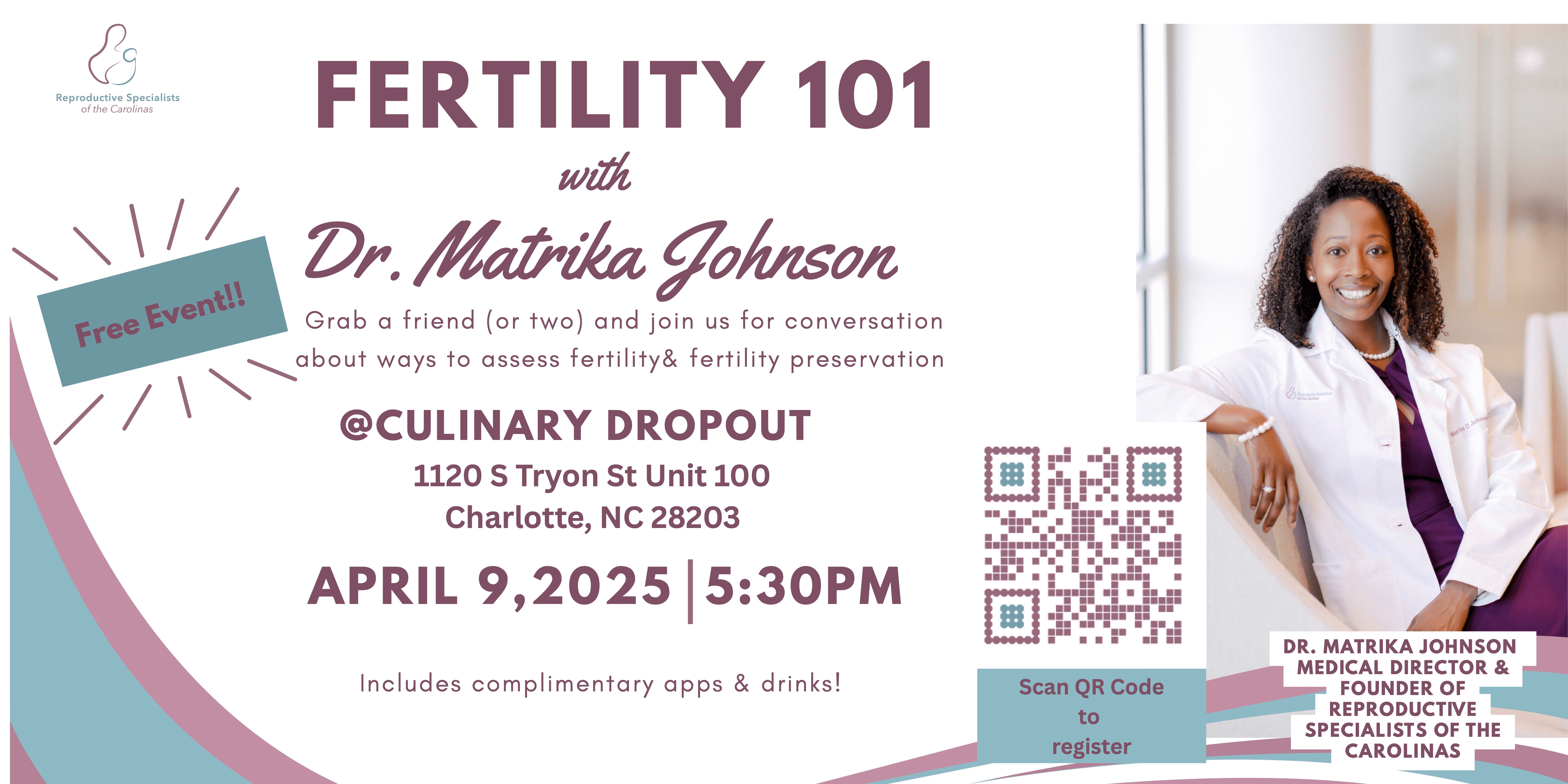 Fertility 101 with Dr. Matrika Johnson: Empowering Your Reproductive Journey
